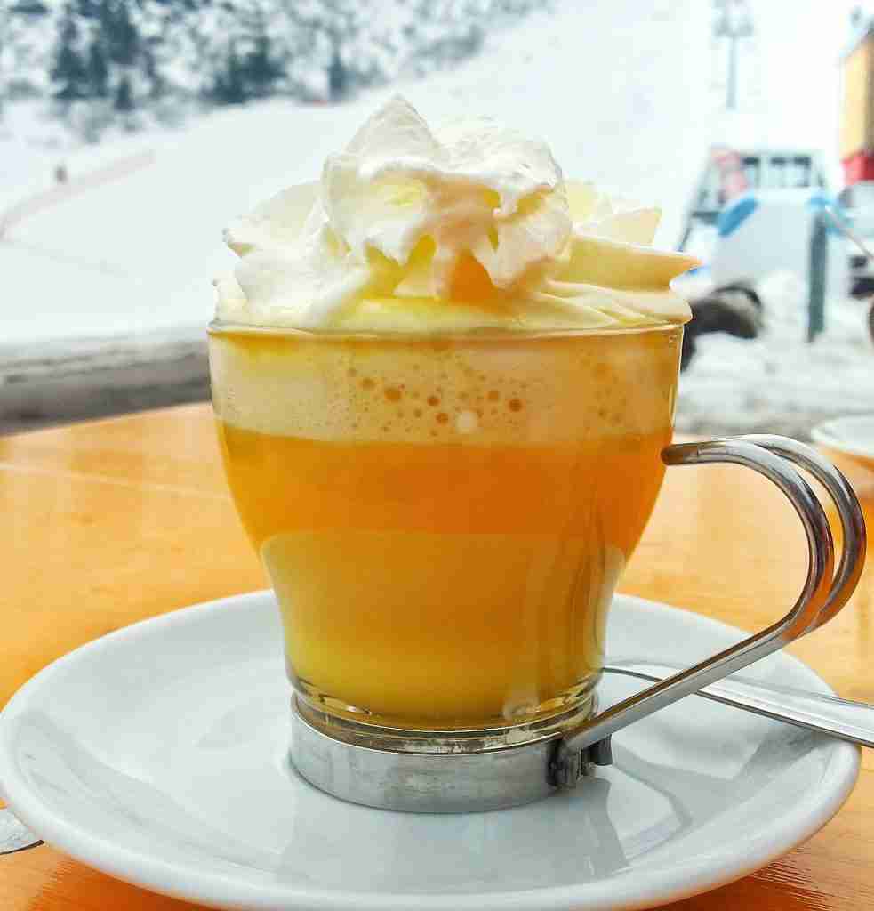 bevande in montagna Bombardino