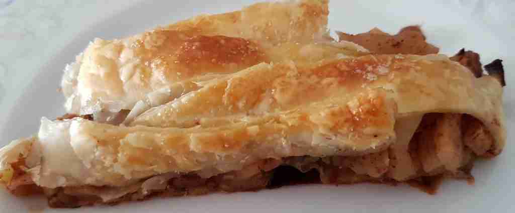 Strudel di mele con pasta sfoglia
