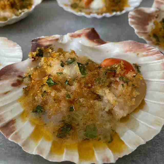 capesante al forno